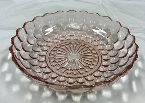 Vintage pink depression bubble - vintage,